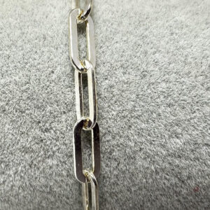 Italian Sterling Silver Link Style Bracelet