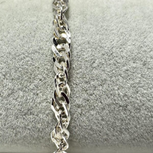 Italian Sterling Silver Tight Link Bracelet