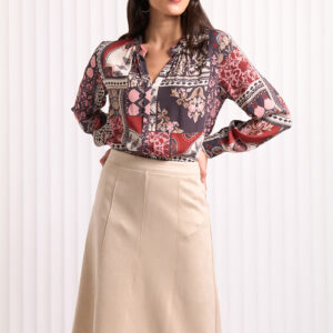 FOIL FO8061 Flare Play Skirt (Available in Black Only)