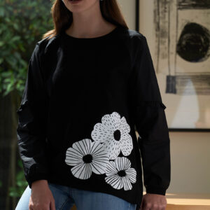 FOIL FO8325 - Black Twice As Nice Top