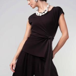 HAAKŌ - H1028 - Black Sleeveless Top