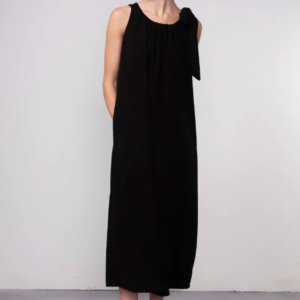 HAAKŌ - H1041 - BLACK SLEEVELESS DRESS