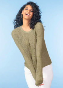 ALISON SHERI MESH STYLE JUMPER